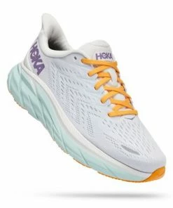 Hoka Women's Clifton 8 - Blanc De Blanc White Shoes