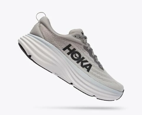 Hoka One One Shoes Hoka Men's Bondi 8 - Shark Skin 4 Hoka One One Shoes Hoka Men's Bondi 8 - Shark Skin