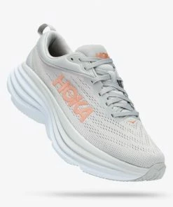 Shoes Hoka Women's Bondi 8 - Harbor Mist Lunar Rock
