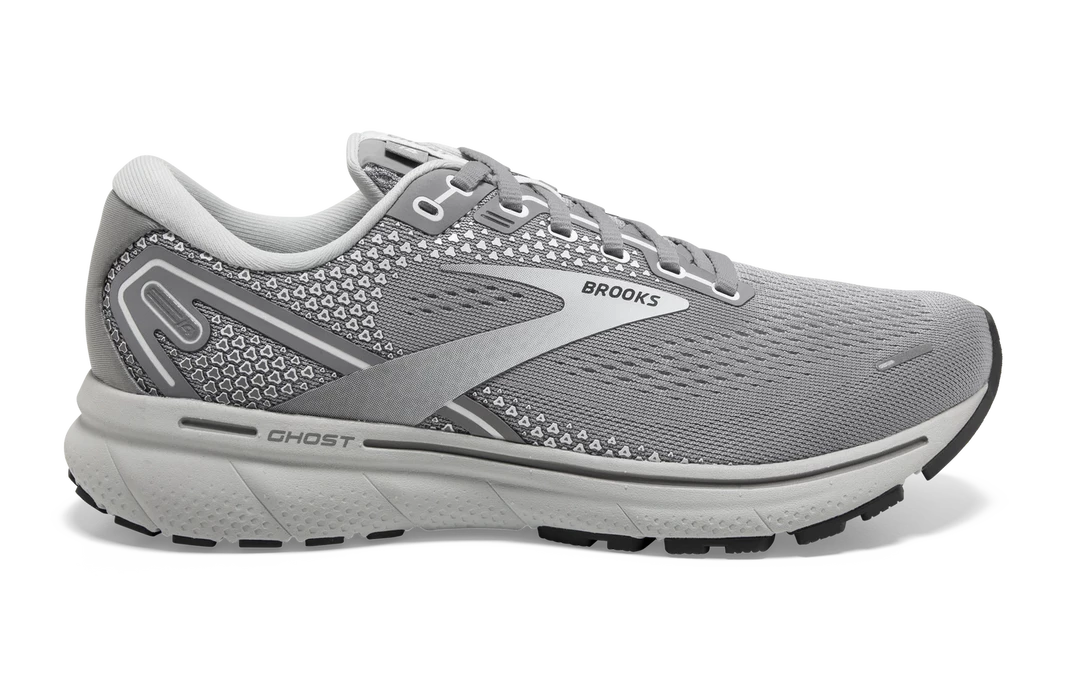Brooks Women's Ghost 14 - Alloy Grey Oyster Shoes 5 Brooks Women's Ghost 14 - Alloy Grey Oyster Shoes