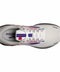Brooks Women's Ghost 14 - White/Purple Shoes