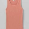 Tops Prana Women's Foundation Rib Tank - Blush Heather