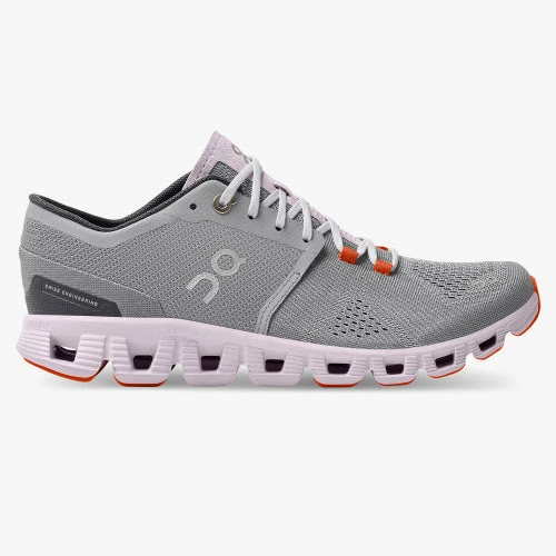 ON Running Women's Cloud X - Alloy Lilly 3 ON Running Women's Cloud X - Alloy Lilly