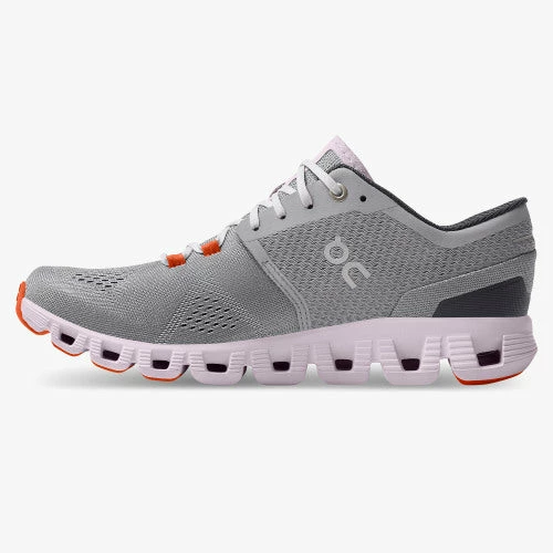 ON Running Women's Cloud X - Alloy Lilly 6 ON Running Women's Cloud X - Alloy Lilly