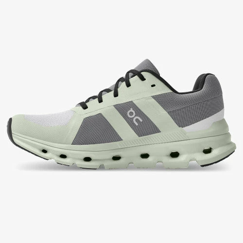 ON Running Women's Cloudrunner - Frost Aloe Shoes 6 ON Running Women's Cloudrunner - Frost Aloe Shoes