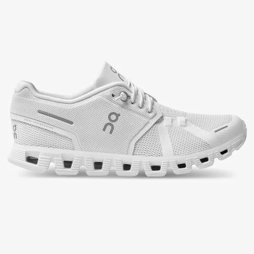Shoes ON Running Women's Cloud 5 - All White 3 Shoes ON Running Women's Cloud 5 - All White