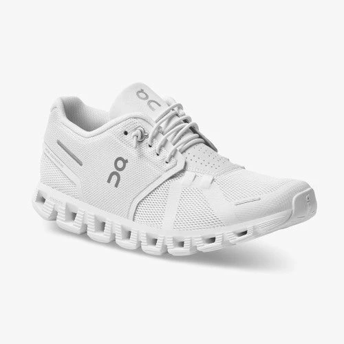Shoes ON Running Women's Cloud 5 - All White 8 Shoes ON Running Women's Cloud 5 - All White