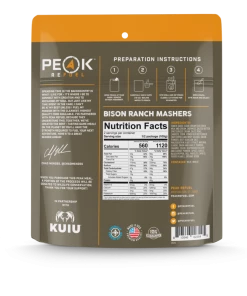 Food Peak Refuel Bison Ranch Mashers