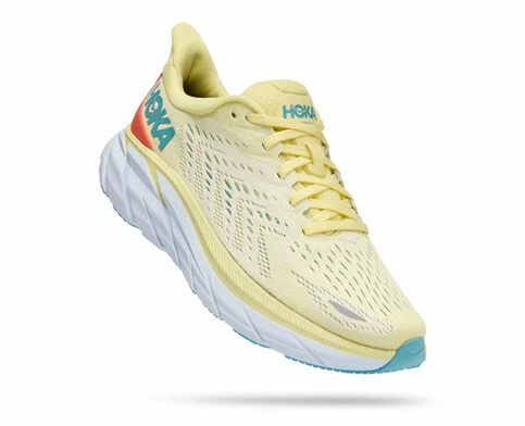 Hoka Women's Clifton - Yellow Shoes 3 Hoka Women's Clifton - Yellow Shoes