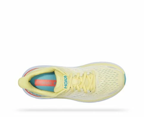 Hoka Women's Clifton - Yellow Shoes 7 Hoka Women's Clifton - Yellow Shoes