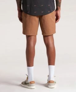 Howler Brothers Clarksville Walk Shorts - Chestnut