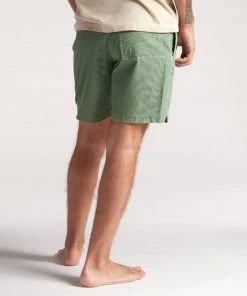 Howler Brothers Drop Cord Shorts - Lichen Green
