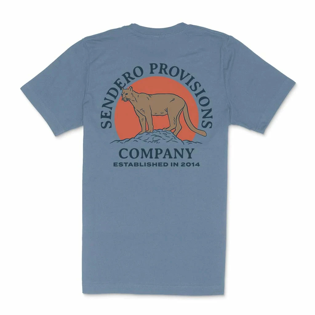 Sendero Provisions T-Shirts Sendero Men's Mountain Lion T-Shirt 3 Sendero Provisions T-Shirts Sendero Men's Mountain Lion T-Shirt