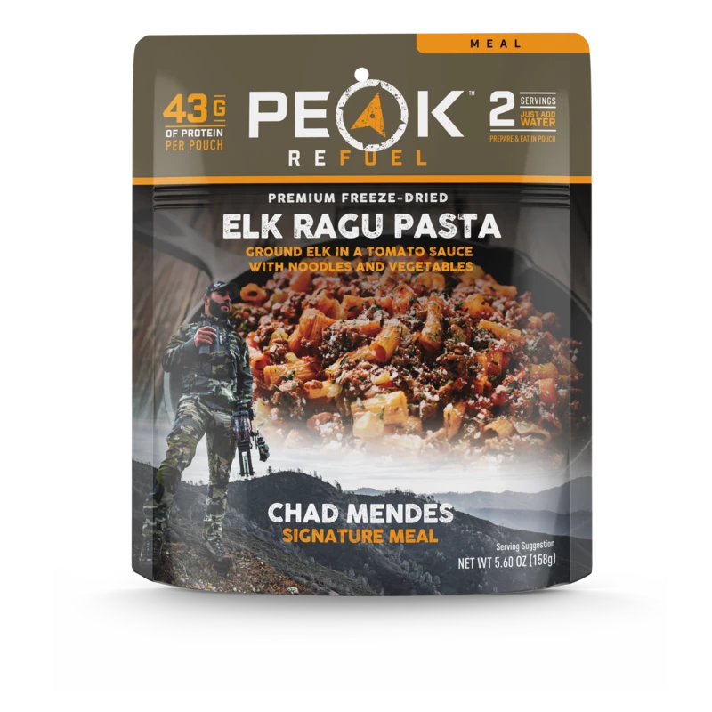 Peak Refuel Elk Ragu Pasta Food 3 Peak Refuel Elk Ragu Pasta Food
