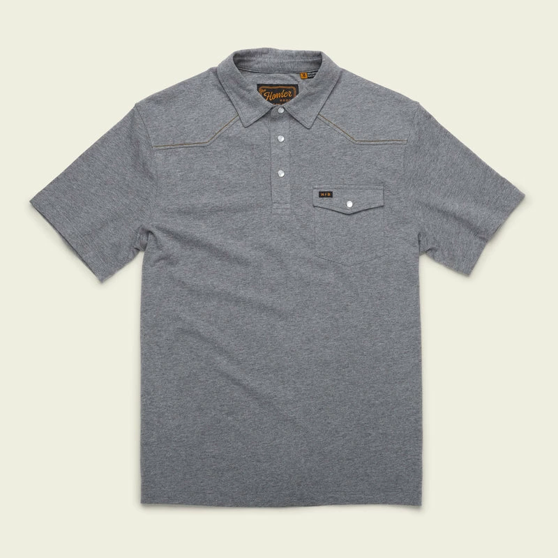 Howler Bros Tops Howler Brothers Men's Ranchero Polo 3 Howler Bros Tops Howler Brothers Men's Ranchero Polo