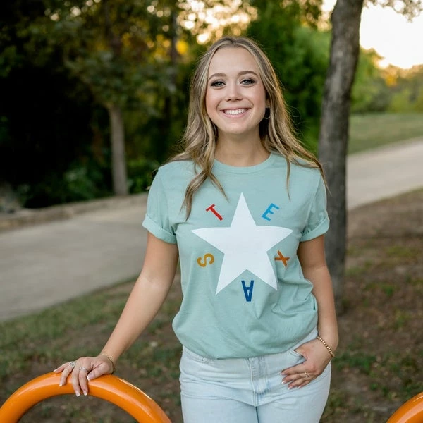 Tumbleweed Texstyles Colorful Dezavala Star T-Shirt 3 Tumbleweed Texstyles Colorful Dezavala Star T-Shirt