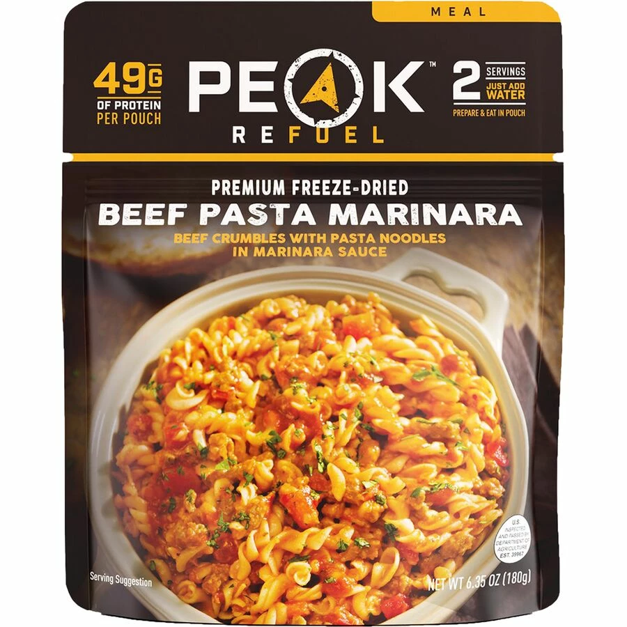 Food Peak Refuel Beef Pasta Marinara 3 Food Peak Refuel Beef Pasta Marinara
