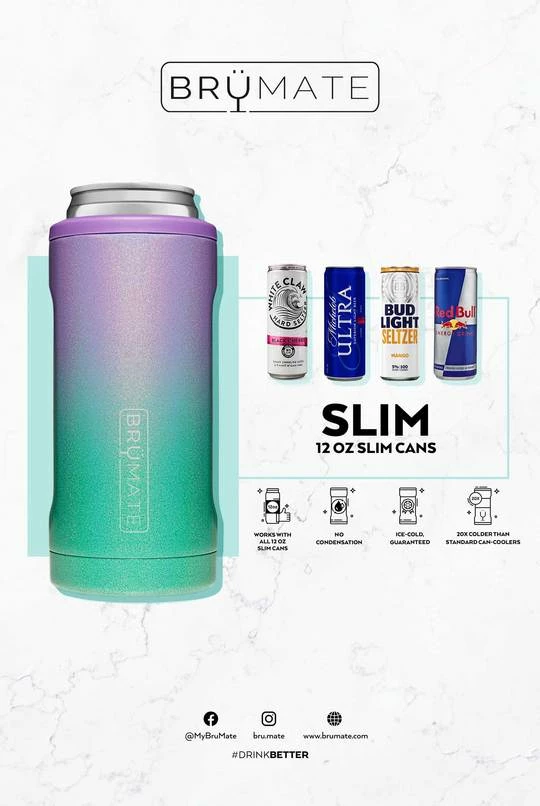BruMate Hopsulator Slim (12oz) Can Cooler 10 BruMate Hopsulator Slim (12oz) Can Cooler