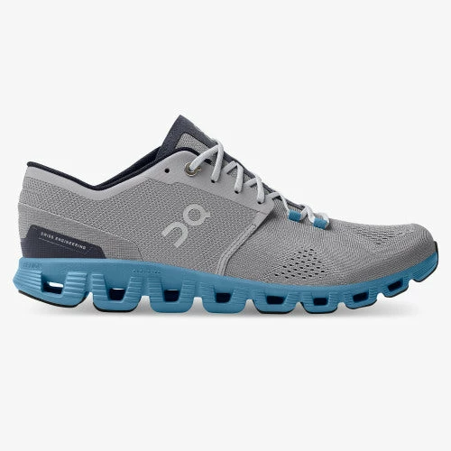 Shoes ON Running Men's Cloud X - Alloy Niagra 3 Shoes ON Running Men's Cloud X - Alloy Niagra