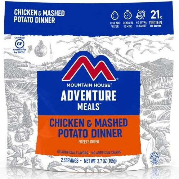 Mountain House Chicken And Mashed Potato Dinner 3 Mountain House Chicken And Mashed Potato Dinner