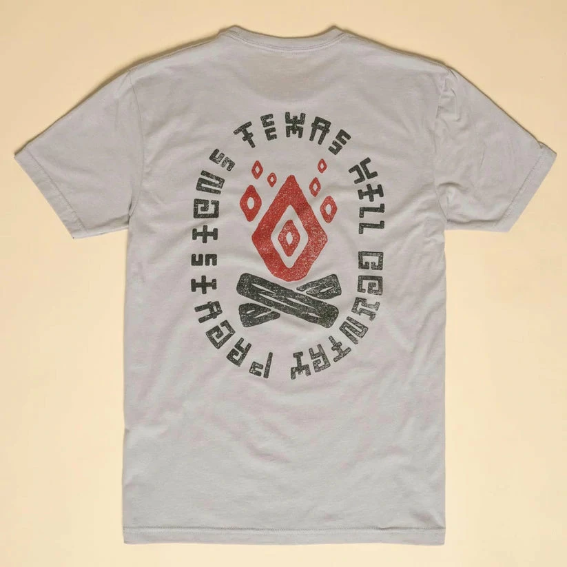 Texas Hill Country Men's Fractal Fire T-Shirt 3 Texas Hill Country Men's Fractal Fire T-Shirt