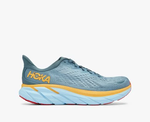 Hoka Men's Clifton 8 - Goblin Blue Shoes 4 Hoka Men's Clifton 8 - Goblin Blue Shoes