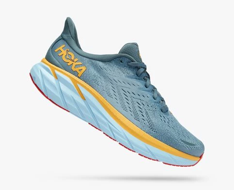 Hoka Men's Clifton 8 - Goblin Blue Shoes 5 Hoka Men's Clifton 8 - Goblin Blue Shoes