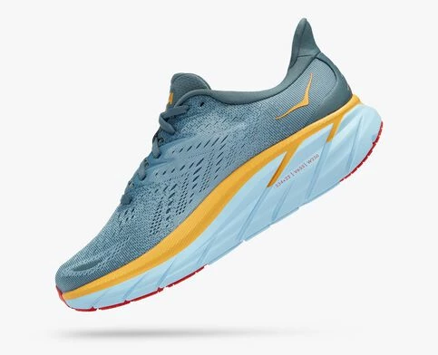 Hoka Men's Clifton 8 - Goblin Blue Shoes 7 Hoka Men's Clifton 8 - Goblin Blue Shoes
