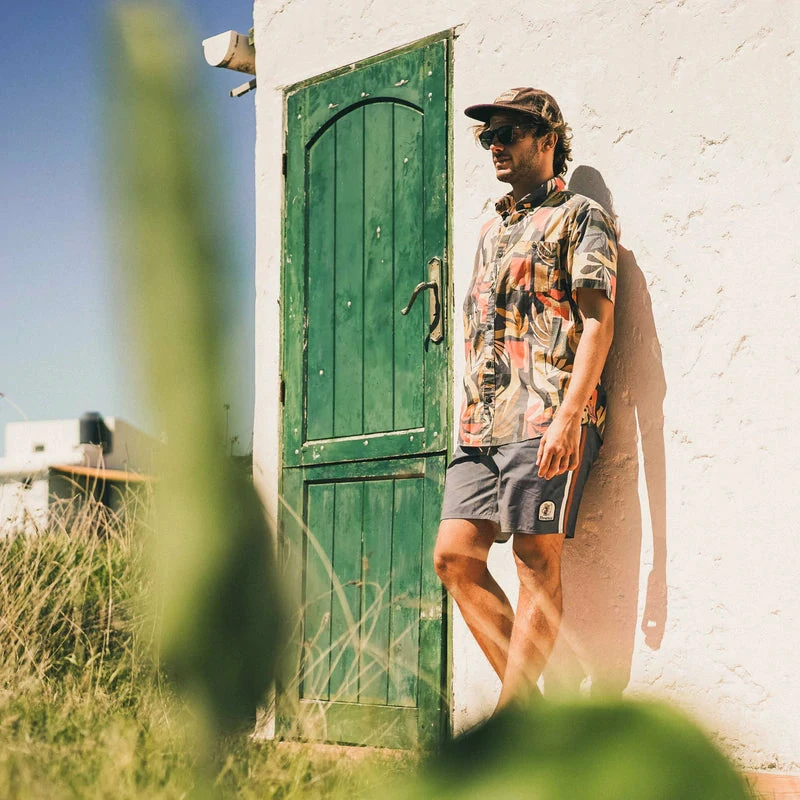 Howler Brothers Men's Mansfield Shirt - Abstract Savannah Tops 4 Howler Brothers Men's Mansfield Shirt - Abstract Savannah Tops