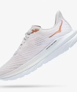 Hoka Women's Mach 5 White Copper 11 Hoka Women's Mach 5 White Copper