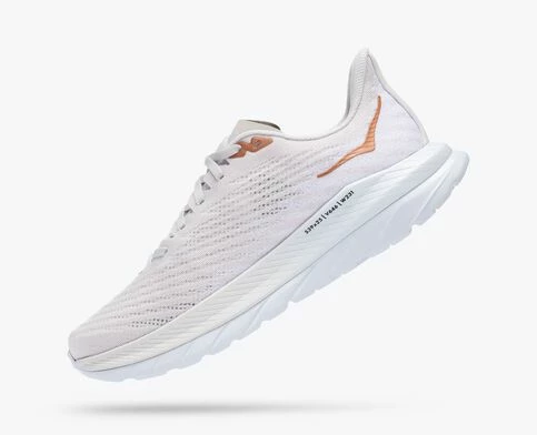 Hoka Women's Mach 5 White Copper 7 Hoka Women's Mach 5 White Copper