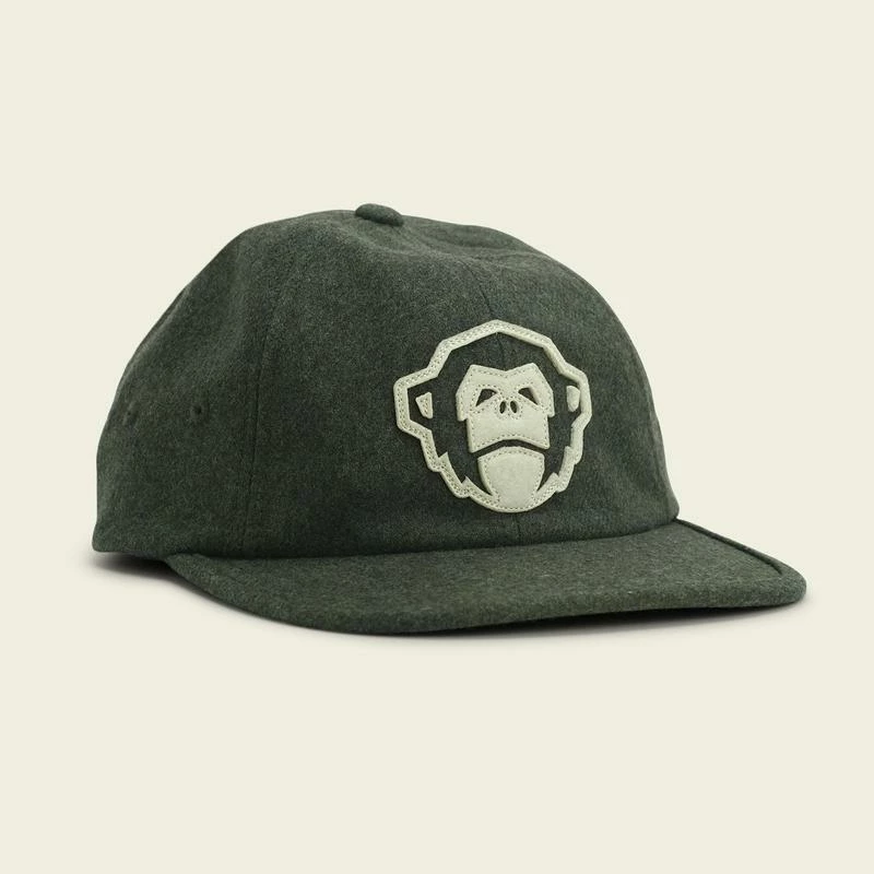 Howler Bros Howler Brothers El Mono Strapback - Gray Flannel 3 Howler Bros Howler Brothers El Mono Strapback - Gray Flannel