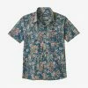 Tops Patagonia Men's Go To Shirt - Abalone Blue 2 Tops Patagonia Men's Go To Shirt - Abalone Blue