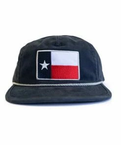 Tumbleweed Texstyles Texas Flag Patch Grandpa Rope Hat